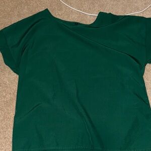 Women's Green Top for Work